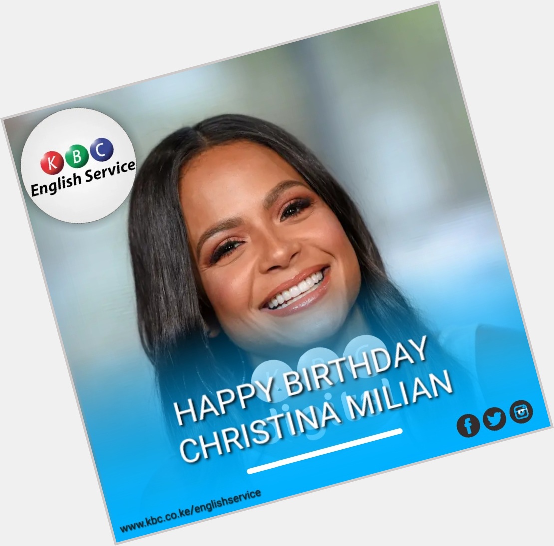 HAPPY BIRTHDAY; CHRISTINA MILIAN.

Listen live : 

^PMN  