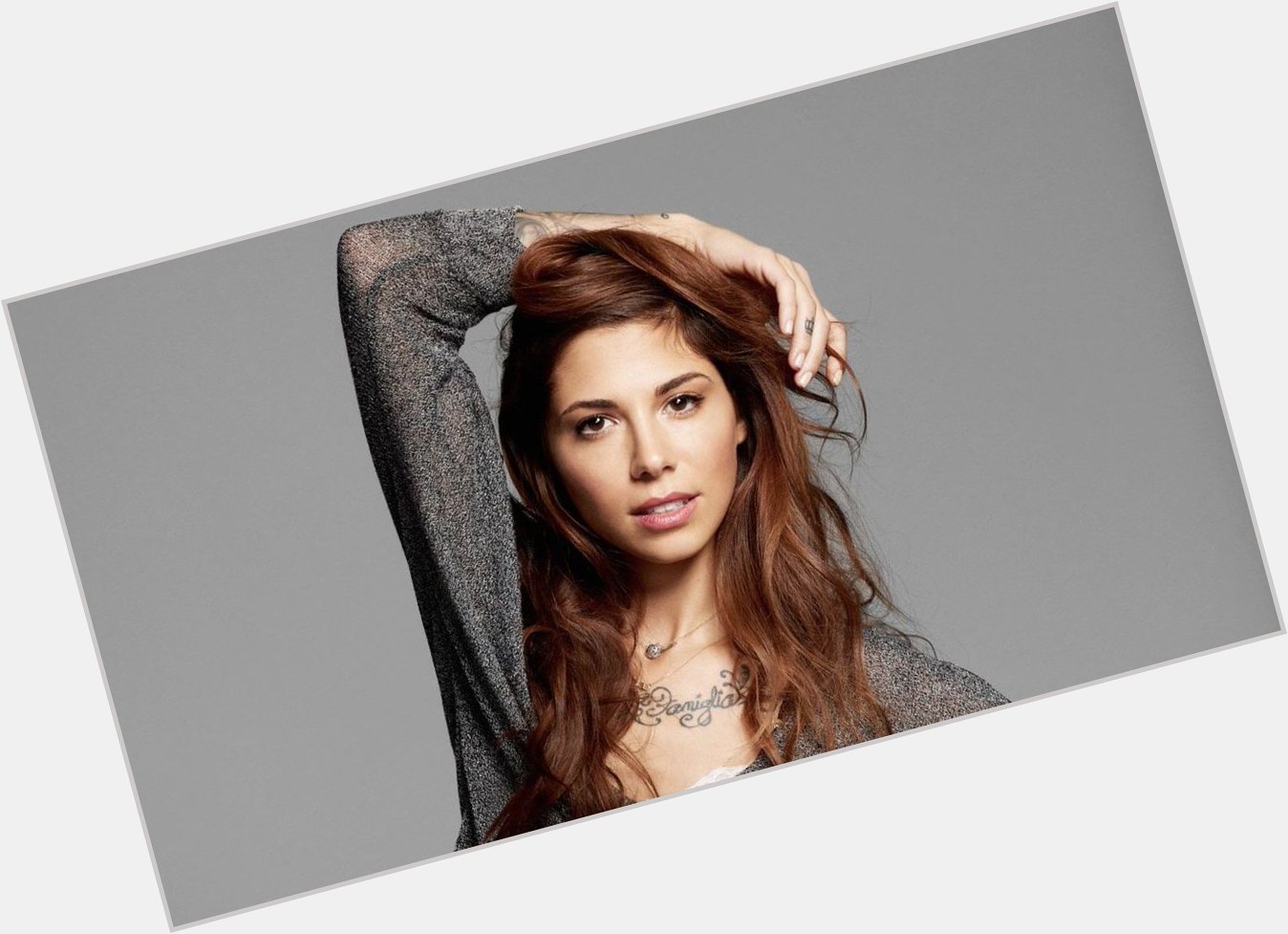 Happy Birthday to American singer and songwriter.
Christina Perri (August 19, 1986). 