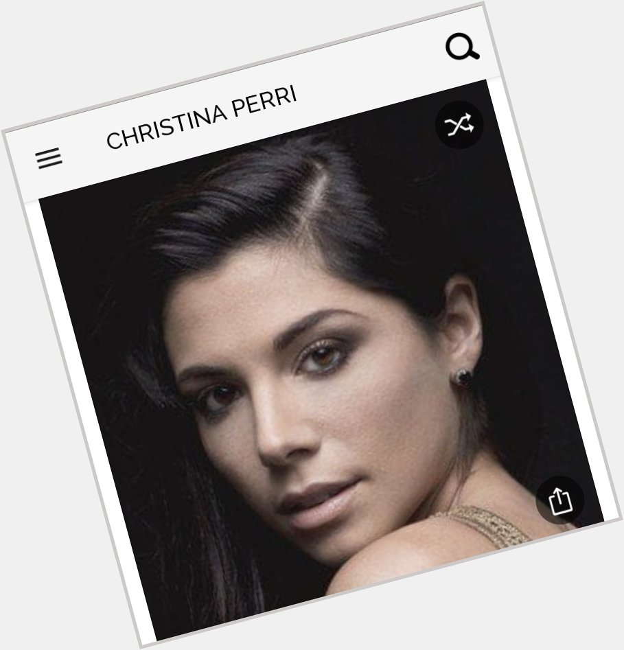 Happy birthday to this great singer.  Happy birthday to Christina Perri 