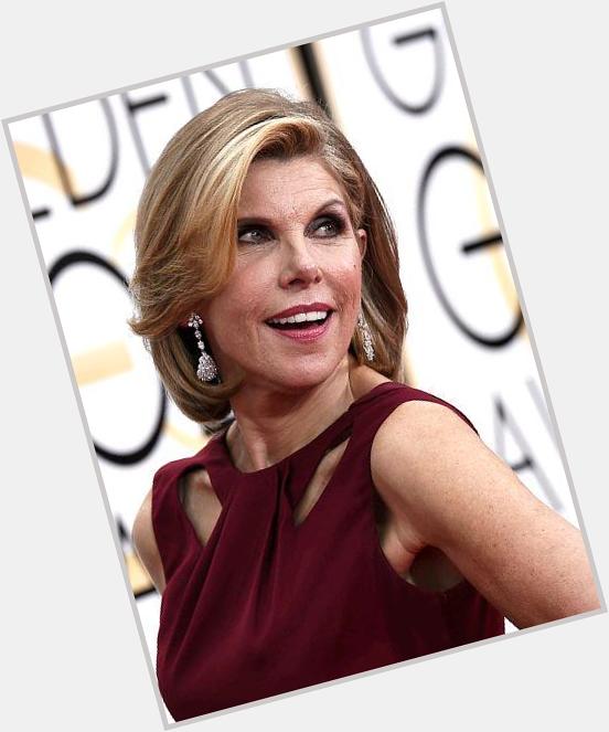 Happy birthday to the love of my life, the cutest dork ever and the queen of all queens, Christine Baranski. 