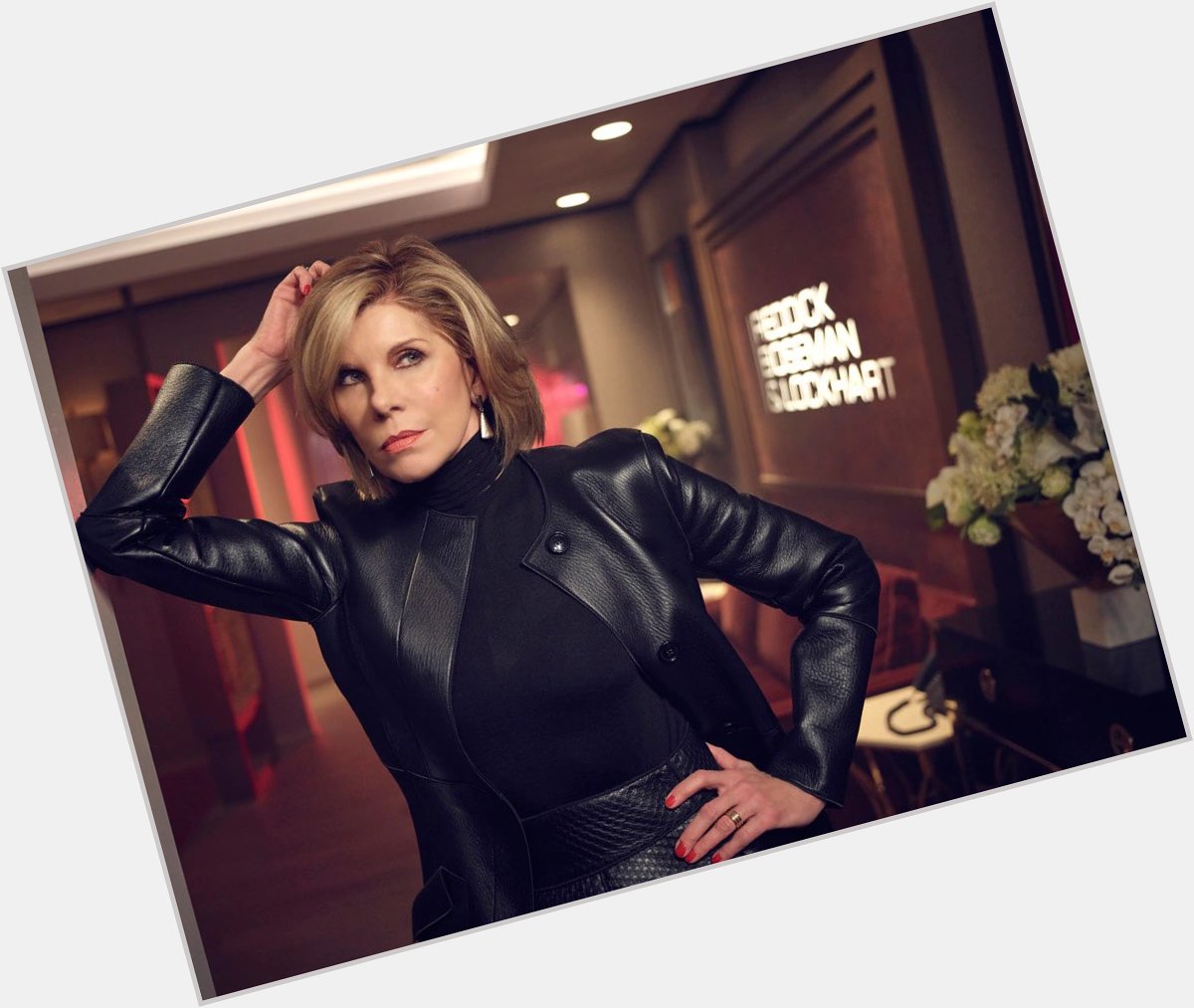 Everyone take a moment to appreciate how good Christine Baranski looks at 70!!! Happy Birthday Queen 