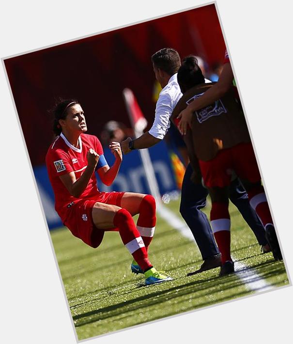 Happy 32nd birthday to the one and only Christine Sinclair! Congratulations 