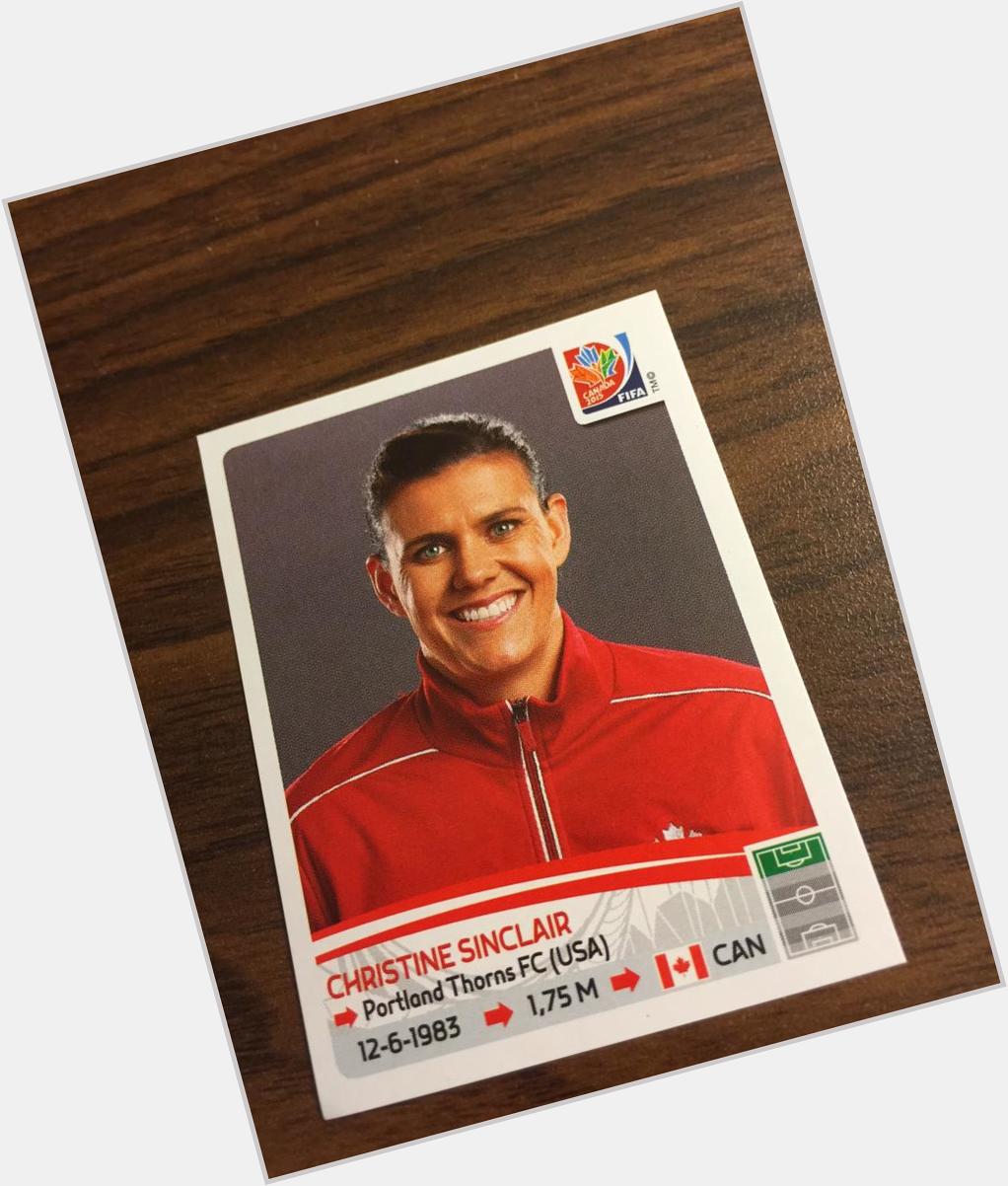  Happy Birthday to Christine Sinclair. \"I\m hoping that someone\s getting me a birthday cake.\" 