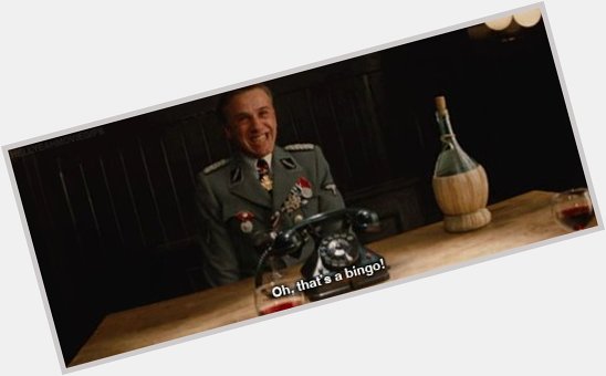 Happy 63rd Birthday Christoph Waltz!

His performance in Inglorious Basterds is G.O.A.T status 