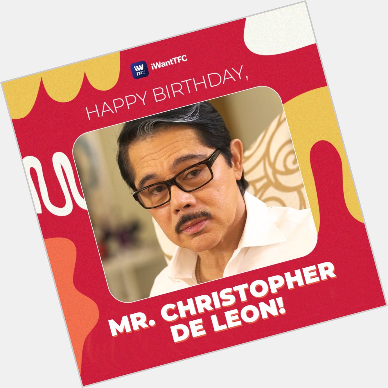 Happy birthday, Mr. Christopher de Leon!   