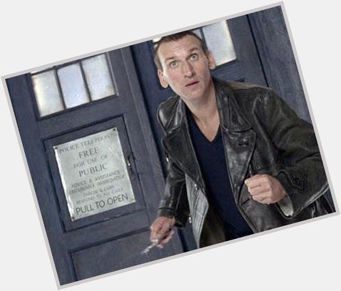 Happy Birthday Christopher Eccleston.      The Ninth Doctor, My Doctor, and The Oncoming Storm. 