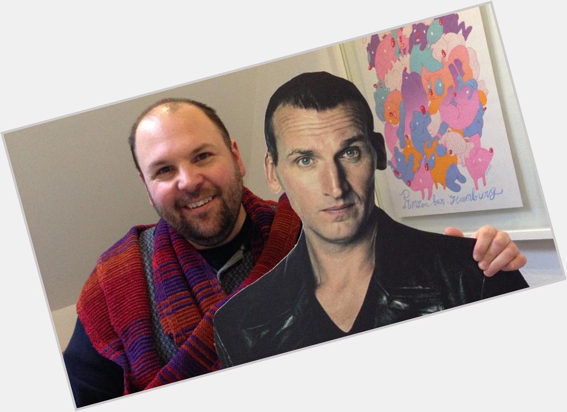 Happy Birthday Christopher Eccleston!
I\ve never met Chris, but I\ve got a life-size cut out of him! 