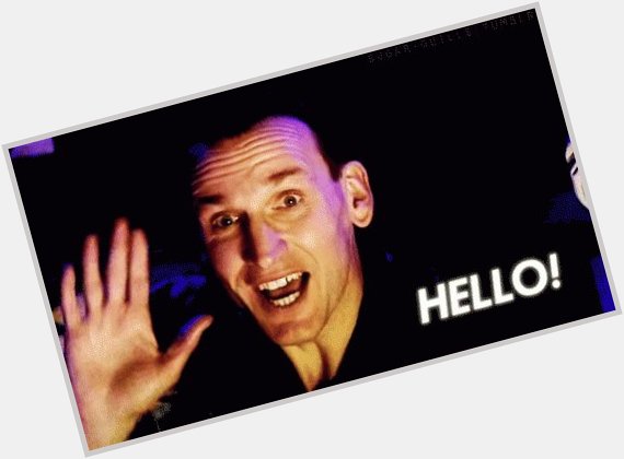 Today is the birthday of Christopher Eccleston, The Doctor fantastic :D
Congratulations, happy birthday!
Hello 