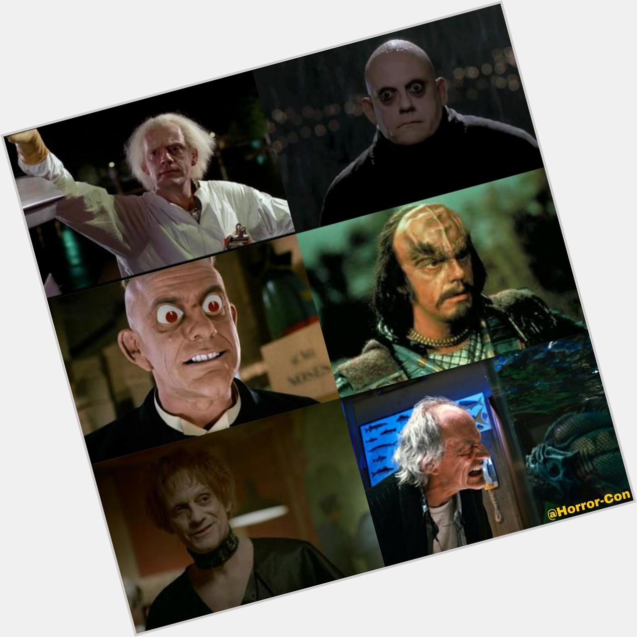 A very Happy Birthday to Christopher Lloyd! The legend celebrates his 77th today. 