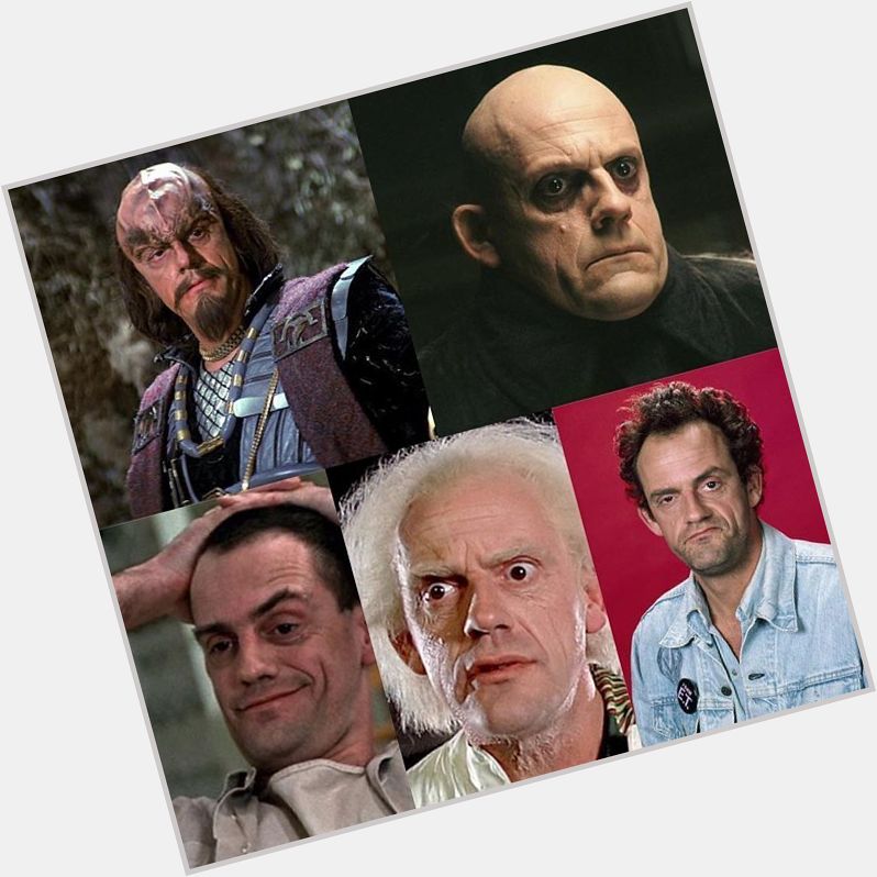 Happy Birthday Christopher Lloyd! Thanks for all the great GenX memories!  