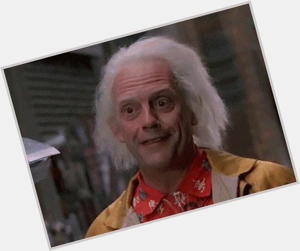 Happy 81st birthday to \"Doc Brown\" himself actor Christopher Lloyd!   