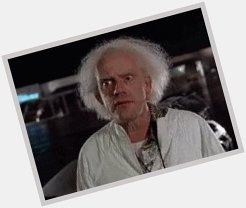 Happy Birthday to Christopher Lloyd, the actor that played Back to the Future\s iconic Dr. Emmet Brown!     