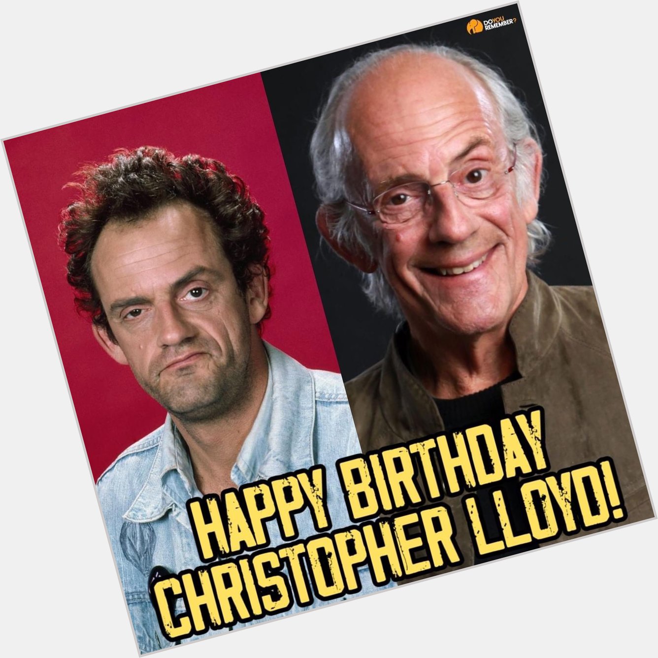 Happy 82nd Birthday to the very talented, Christopher Lloyd!! What\s a movie or tv show that you enjoyed of his??? 