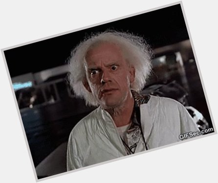 Will likely watch the debate tonight. What else am I going to do? Happy birthday Christopher Lloyd 
