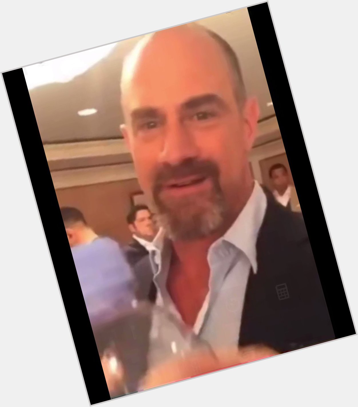 Happy Birthday I had to gift you with the one and only Christopher Meloni     
