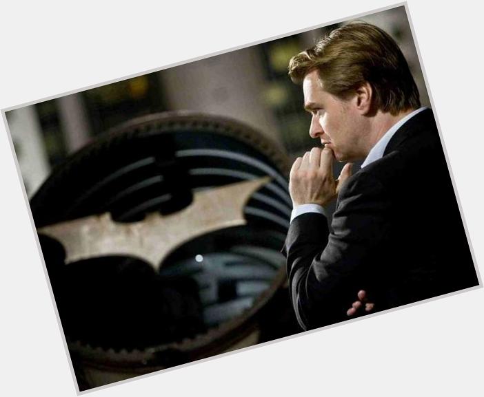 Happy Birthday Christopher Nolan!! Thanks for all those great movies and thank you for having such gorgeous hair  