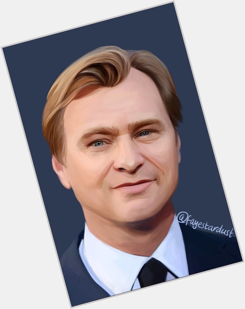 Happy Birthday Christopher Nolan. Here\s a throwback to when I painted him. 