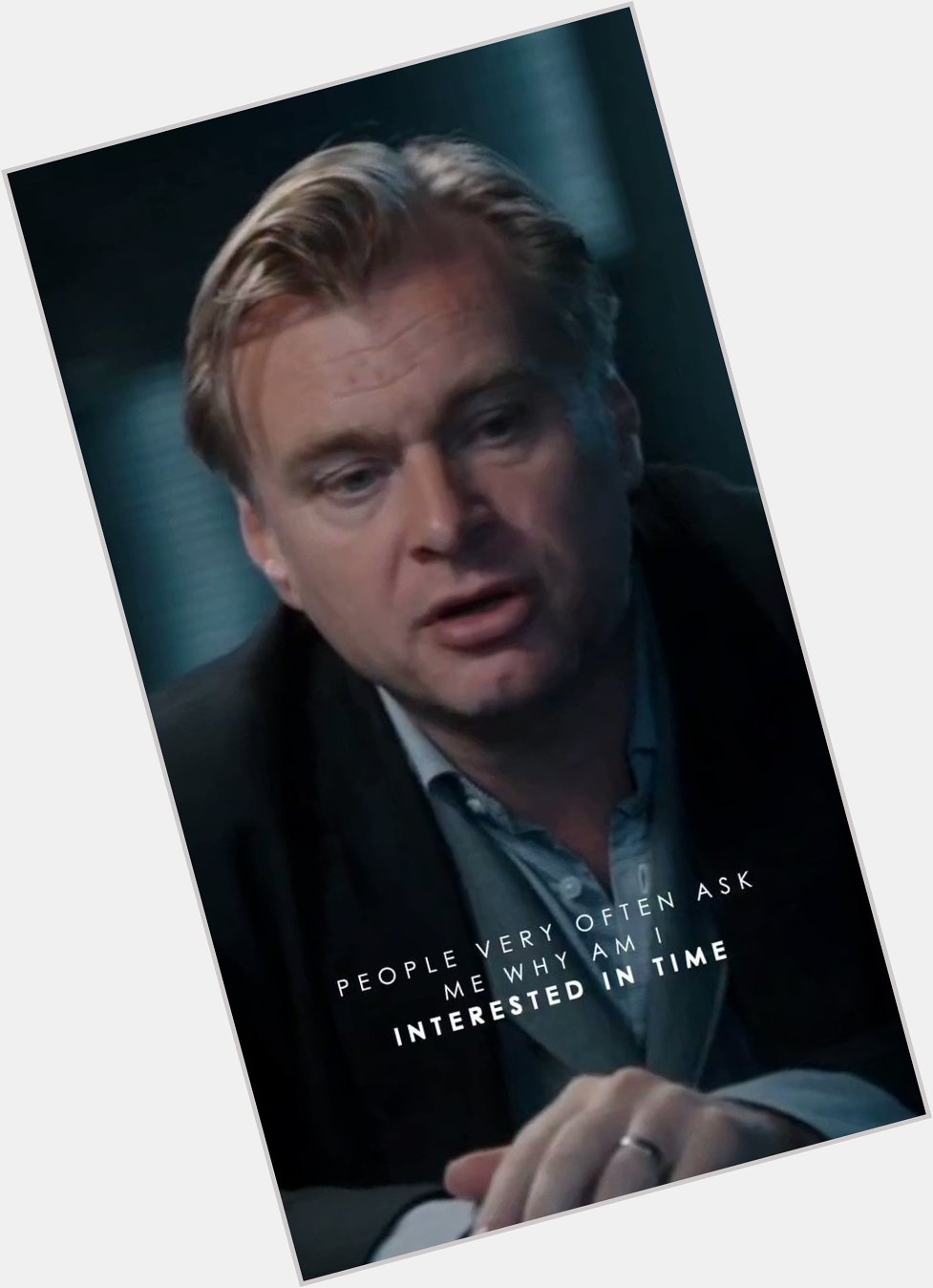 Happy Birthday to one of the GOAT. Thanks for everything Christopher Nolan. 