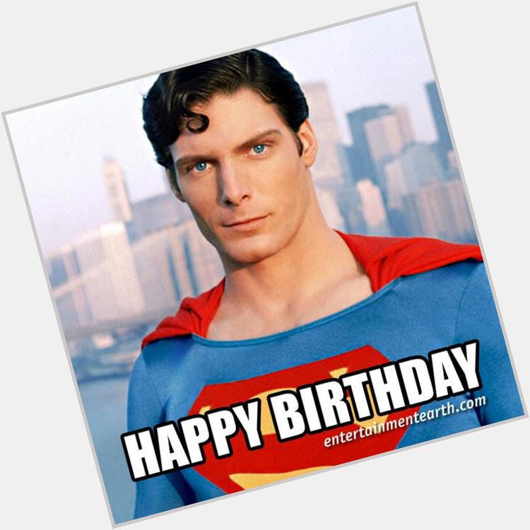  Happy Birthday to Christopher Reeve of Superman! Shop Collectibles:  
