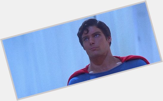 Happy birthday to Christopher Reeve. Thank you for showing me I could fly. 