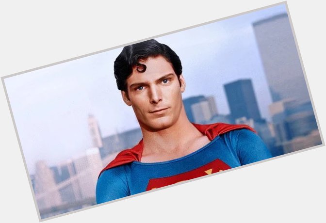 Happy birthday to the late christopher reeve who was an amazing Superman and just an amazing man in real life too! 