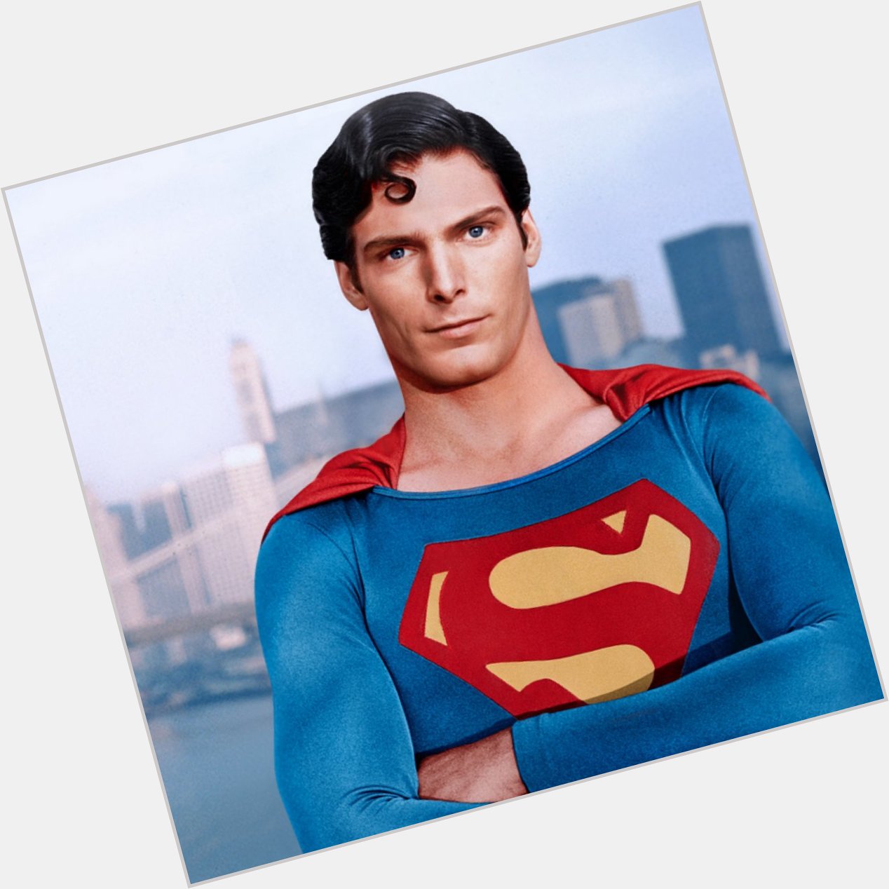 Christopher Reeve, who would have been 69 years old today, was such an iconic looking Happy birthday 