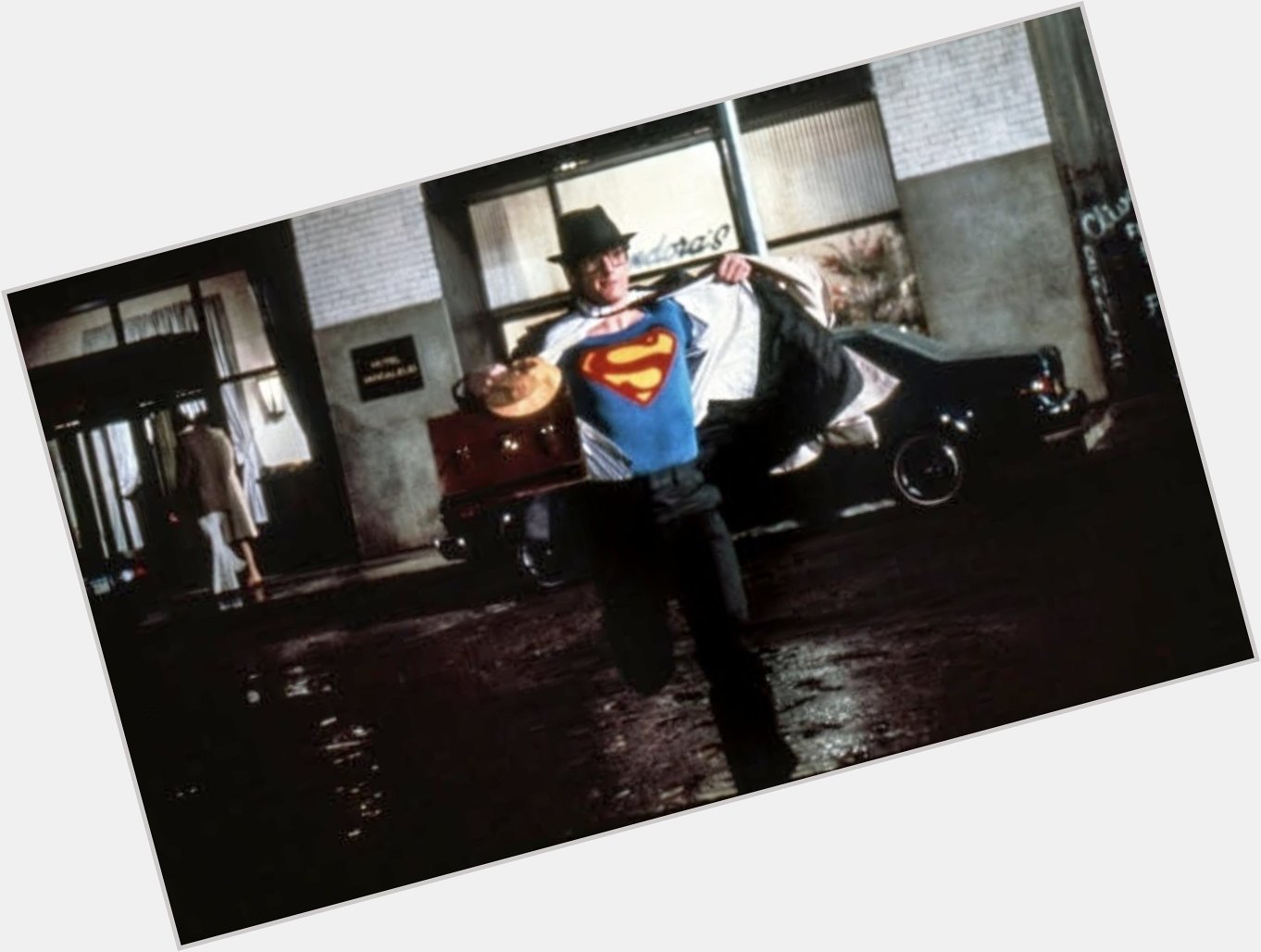 \"Say, Jim, that\s a bad outfit!\"
Happy birthday to Christopher Reeve: the ONLY Superman. 