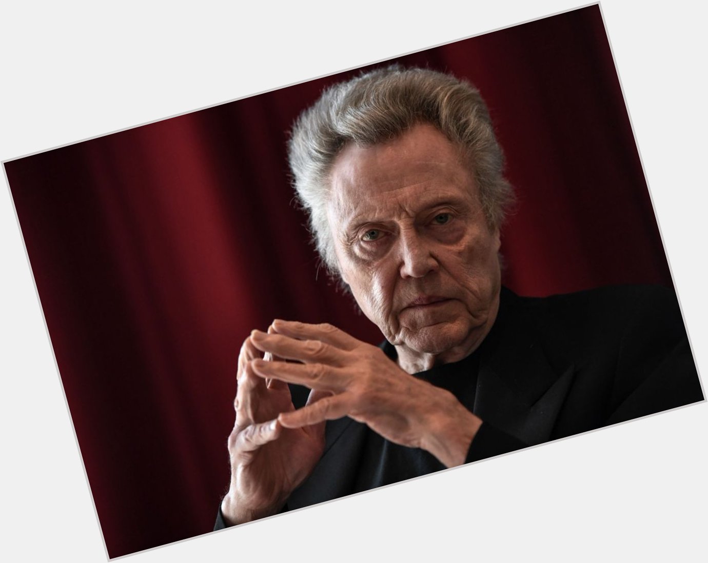 Often imitated but never duplicated. A very happy 77th birthday to the singular Christopher Walken today. 