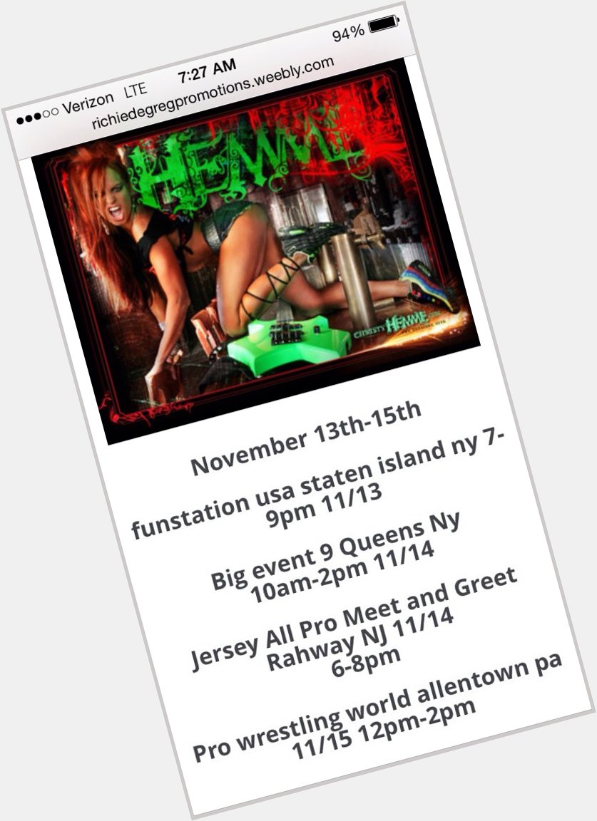 Wanna wish me a happy birthday  the best way possible come and support christy hemme next weekend & all our sponsors 
