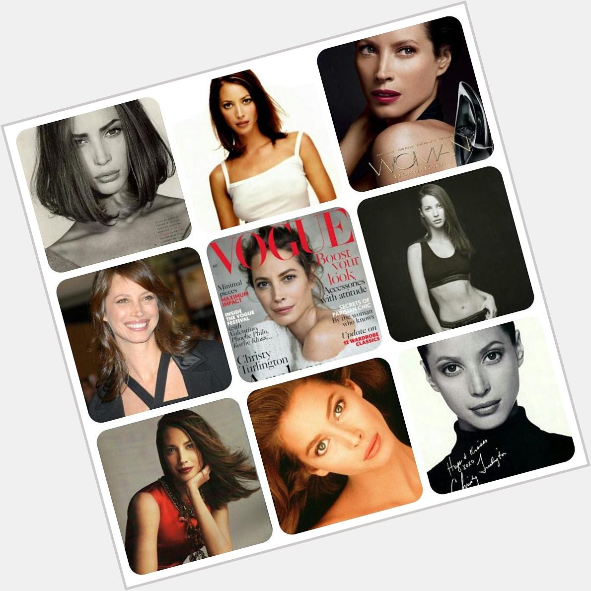 Happy birthday to one of the beauty timeless, graceful, iconic and memorable women, Christy Turlington...  