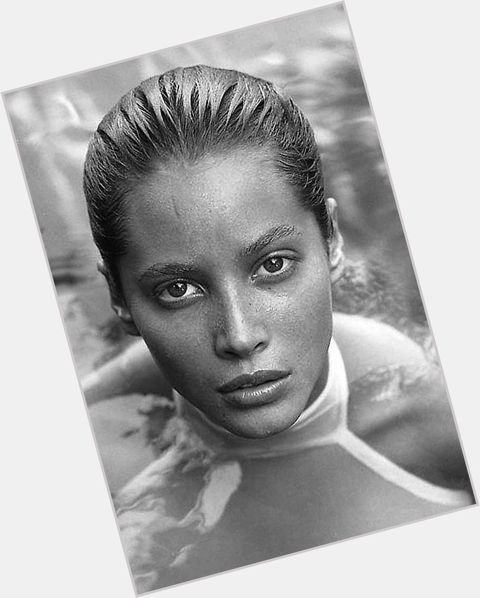 Happy Birthday to Christy Turlington who turns 51 today! Photo by Herb Ritts . 