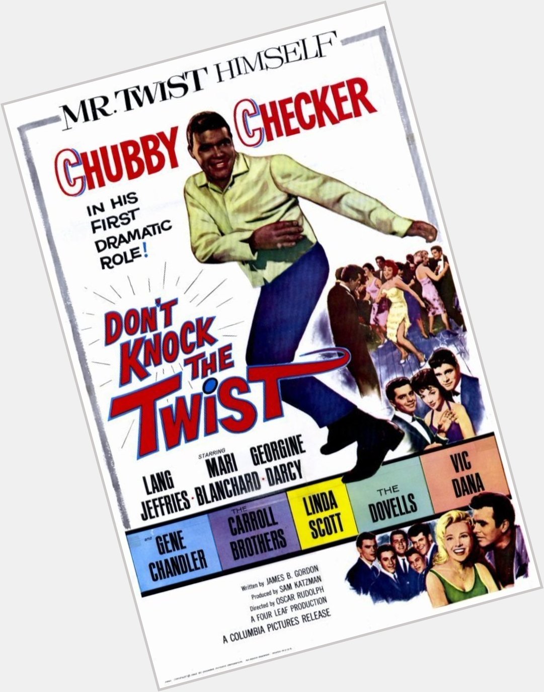 Happy Birthday to Chubby Checker, 76 today! 