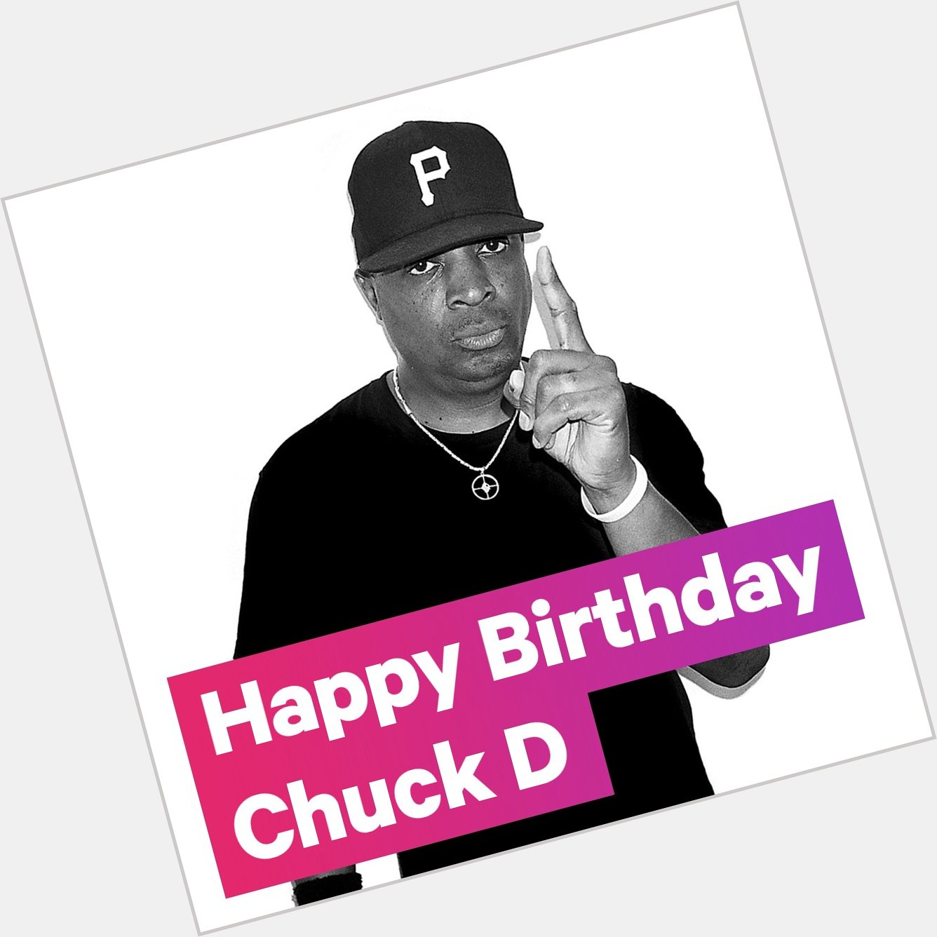 Tracklib wishes Chuck D a happy birthday! 