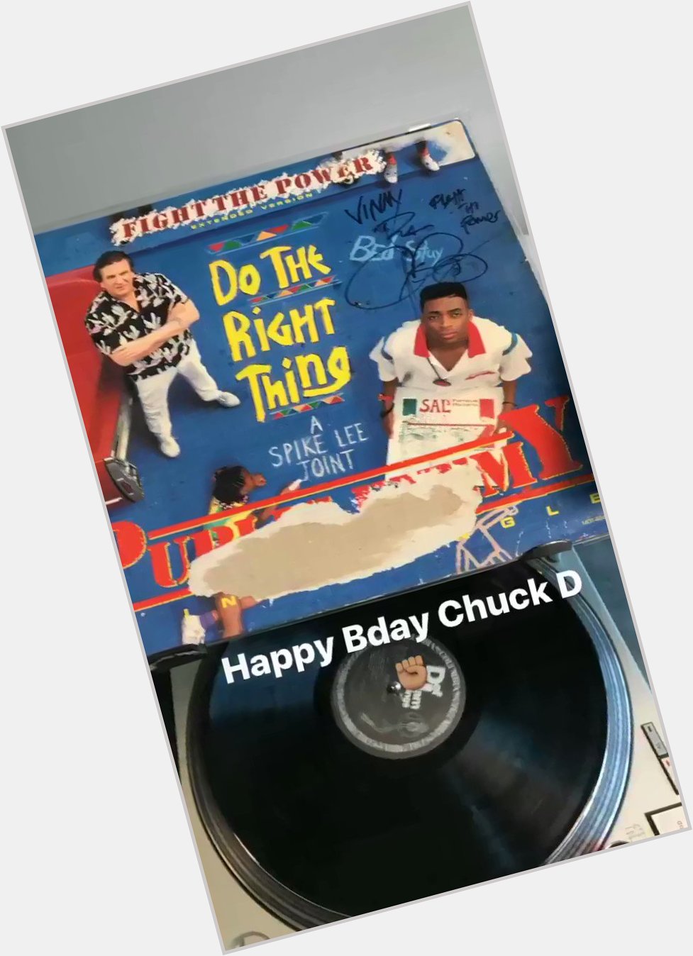 Happy Bday Chuck D.    
