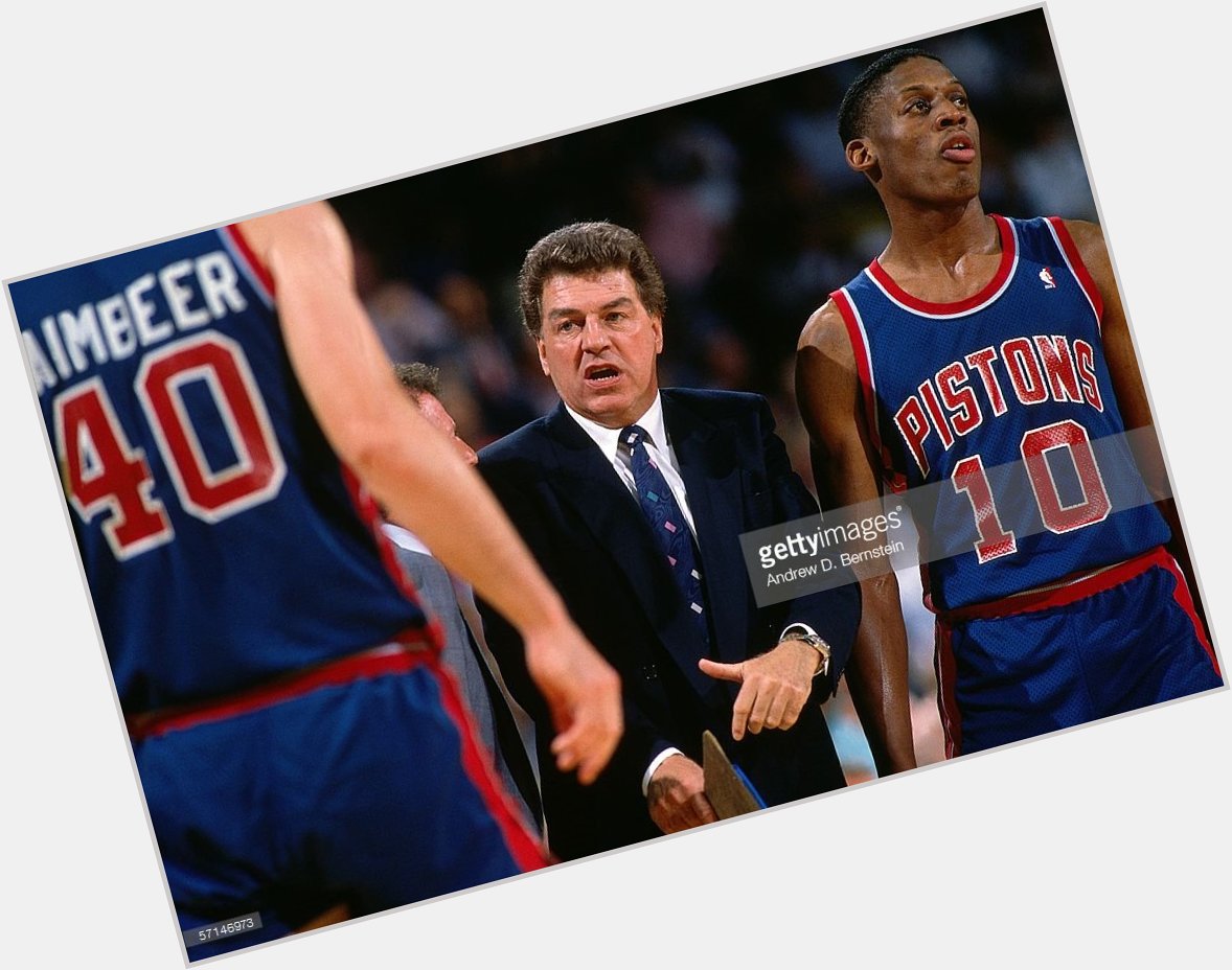 Happy Birthday to Chuck Daly, who turns 87 today! 