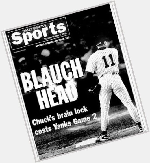 Happy birthday Chuck Knoblauch. 