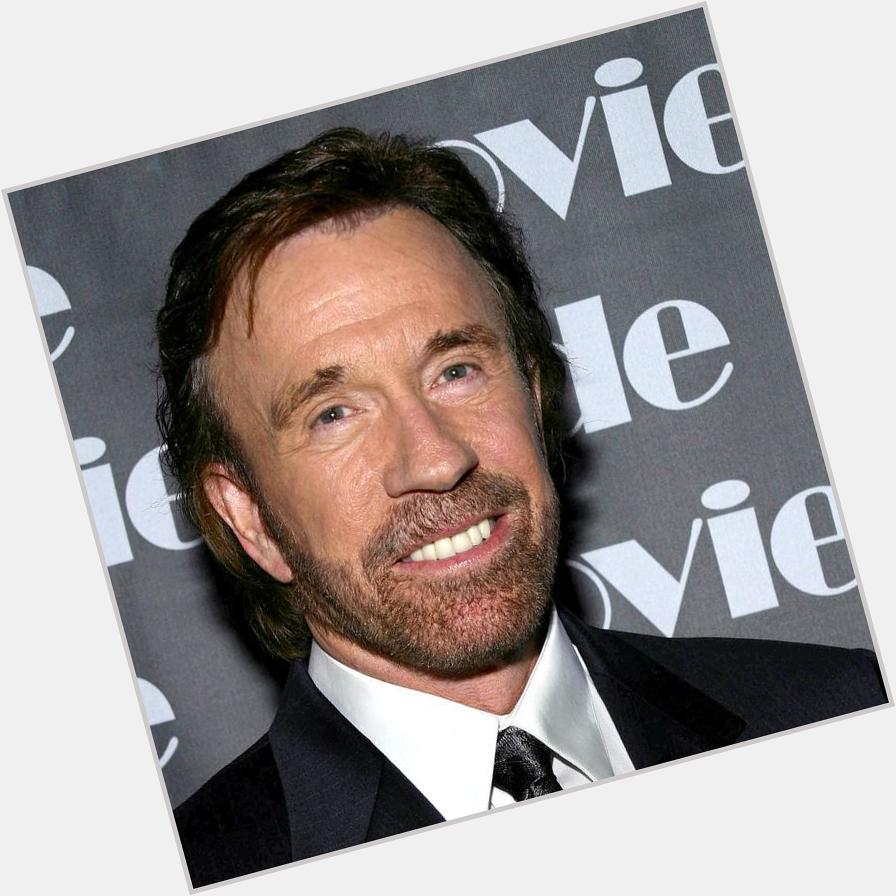 Chuck Norris spilled milk. The spilt milk cried & made its way back into the carton. Happy Bday Chuck! 
