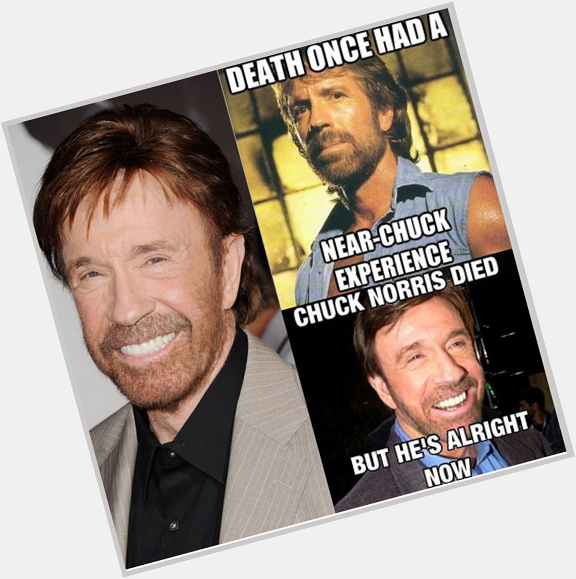 Happy 75th Bday to Chuck Norris! 

He became an internet sensation with memes based on exaggerated feats of combat. 