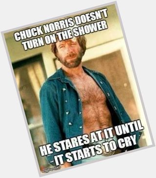 Happy birthday Chuck Norris! 