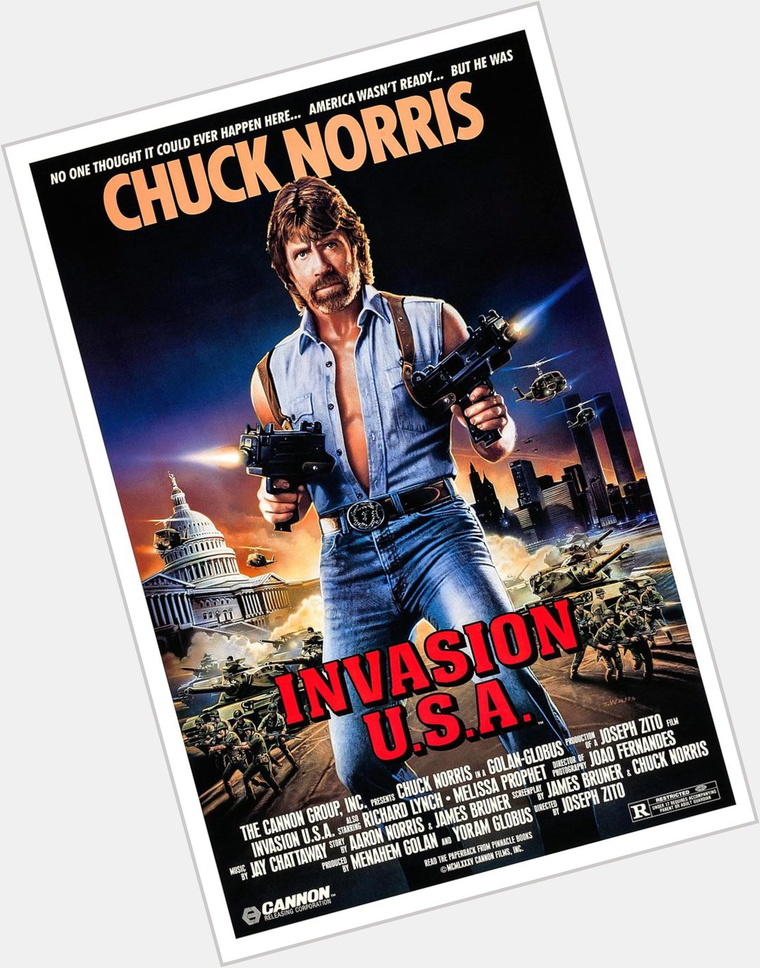 Happy 79th birthday to the inimitable Chuck Norris! 