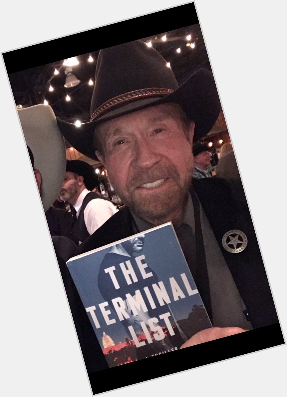 Happy Birthday Chuck Norris! Thank you for all your support of The Terminal List!  