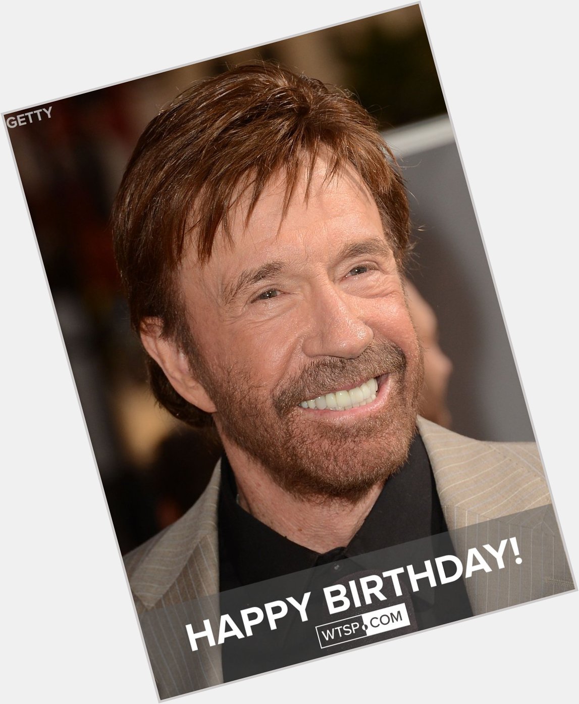 Happy 78th birthday to Chuck Norris!  