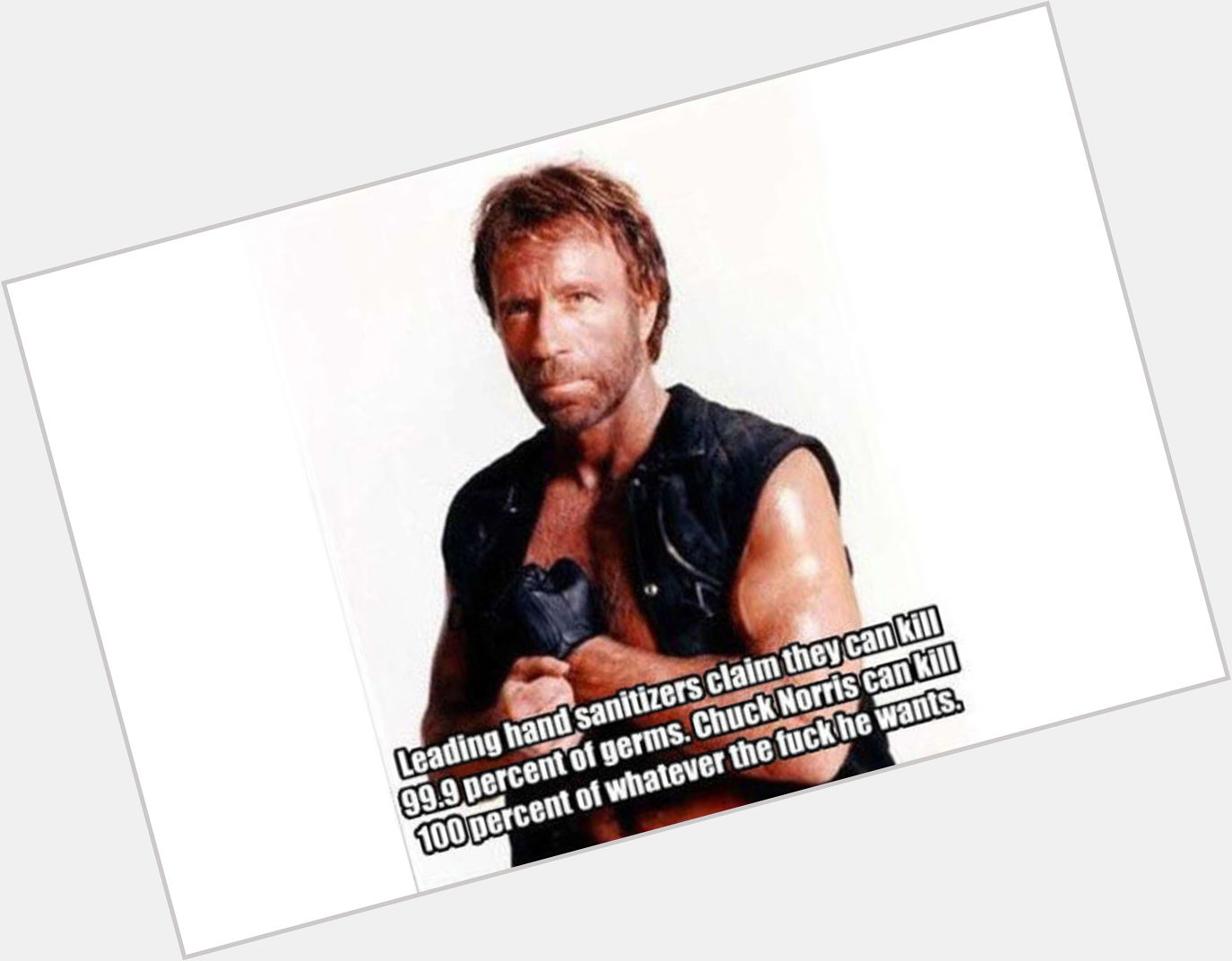 Happy Birthday Chuck Norris, the only person immune to Covid-19 
