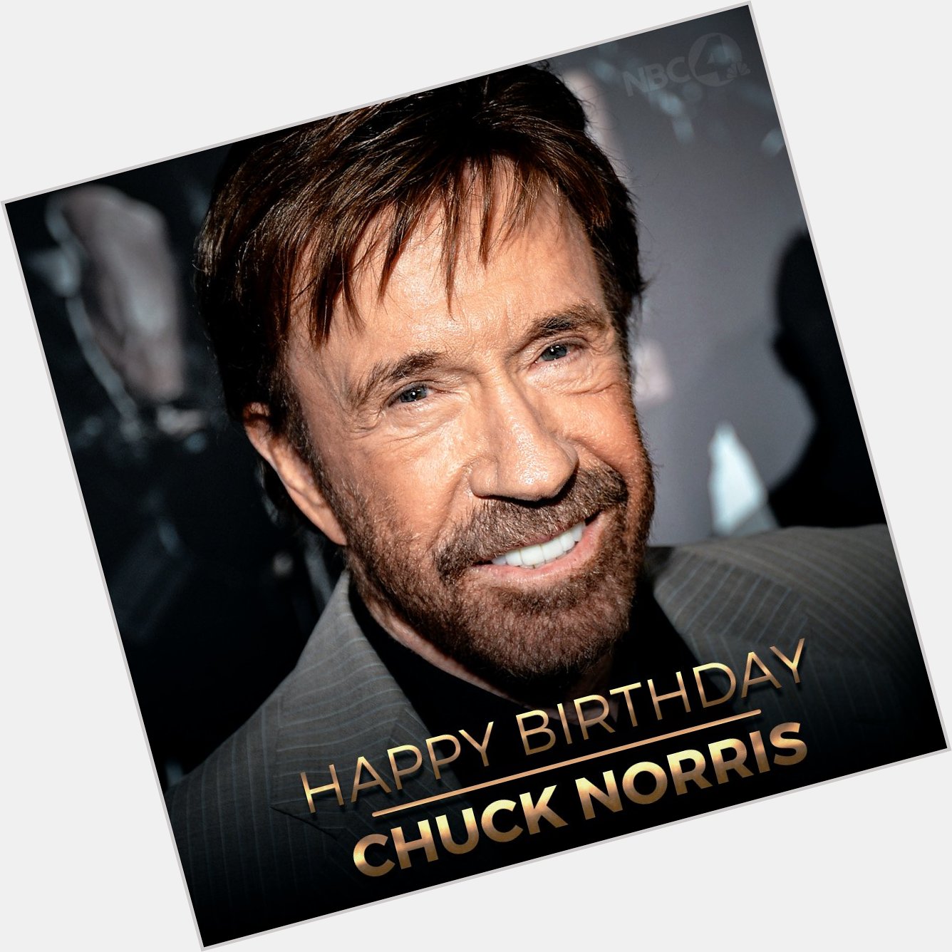 Happy 80th birthday to Chuck Norris!  