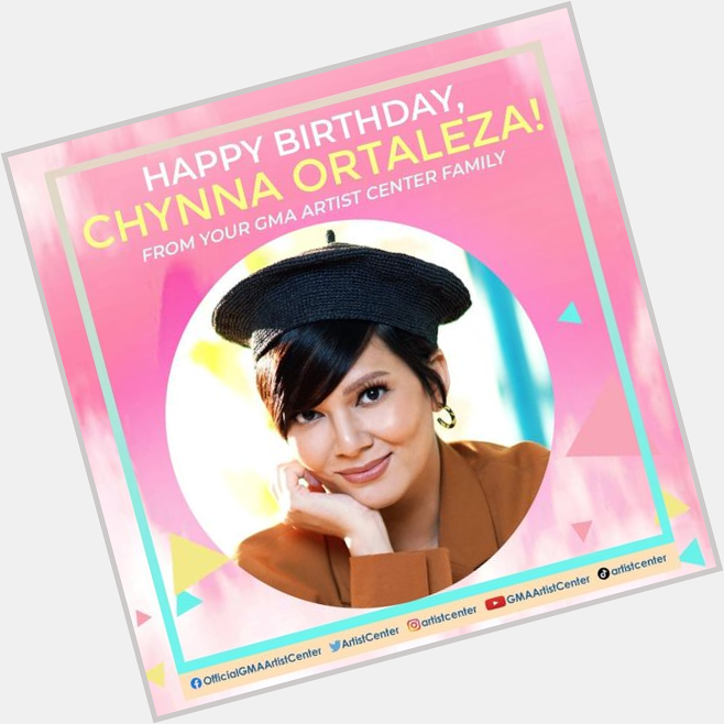 Happy Birthday to our loyal Kapuso star CHYNNA ORTALEZA! Stay safe and blessed.   