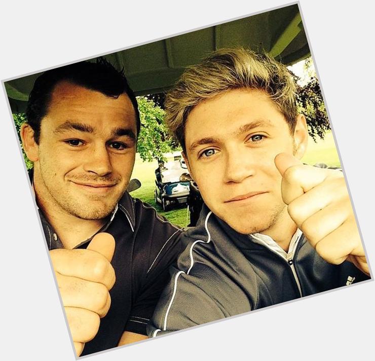 Niall published this pic on Instagram with Cian Healy today, wishing \"Happy birthday\" 