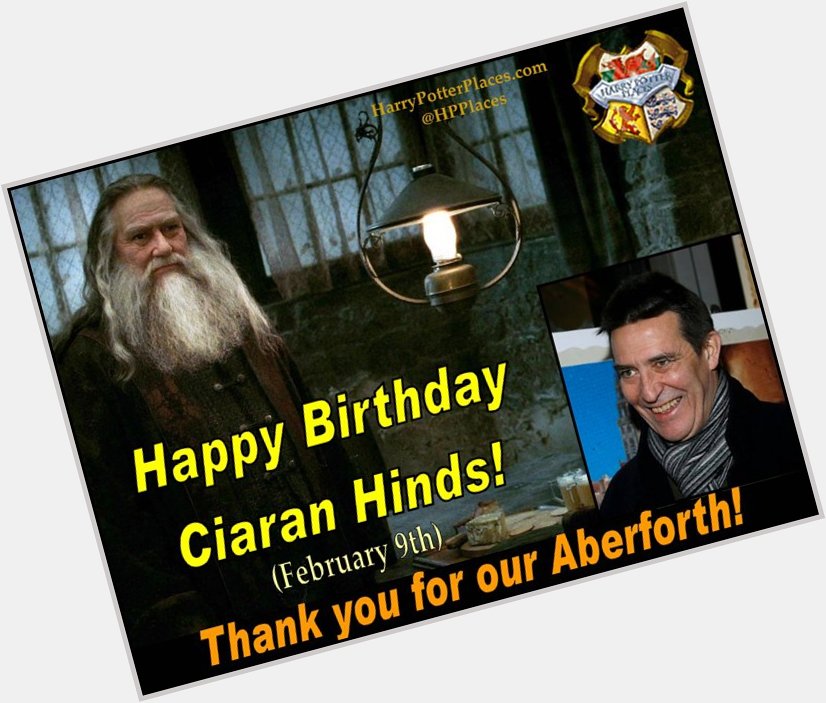 Happy Birthday to Ciaran Hinds! c/o 