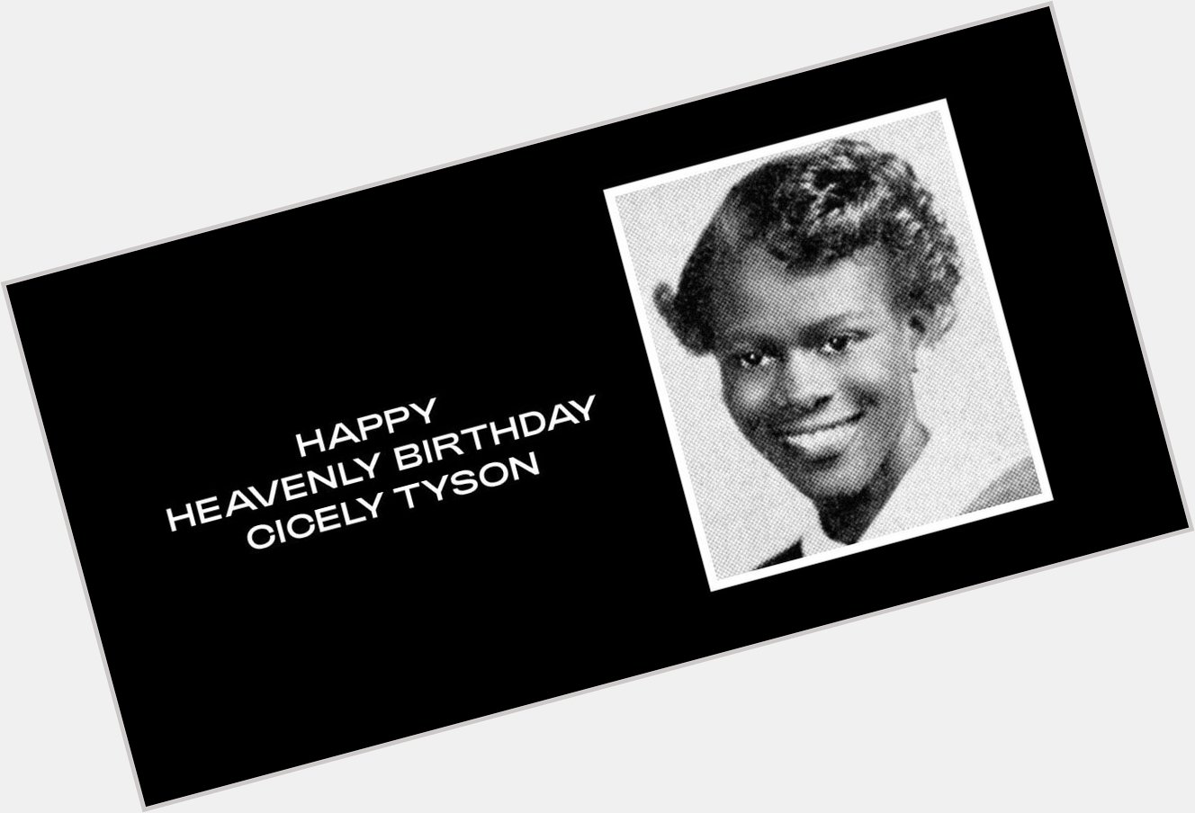 Happy Heavenly Birthday Cicely Tyson via 