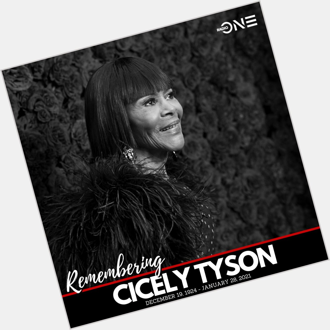 Happy Heavenly Birthday to the iconic Cicely Tyson 
