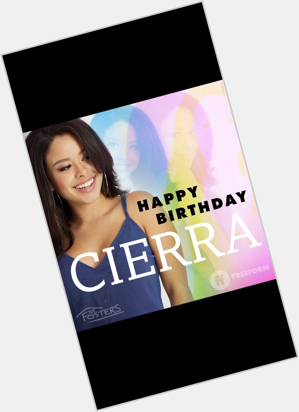 Wishing a happy birthday to the incredible Cierra Ramirez.  
